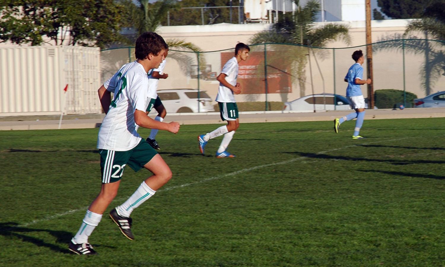 Boys Soccer Kicks It Over Compton