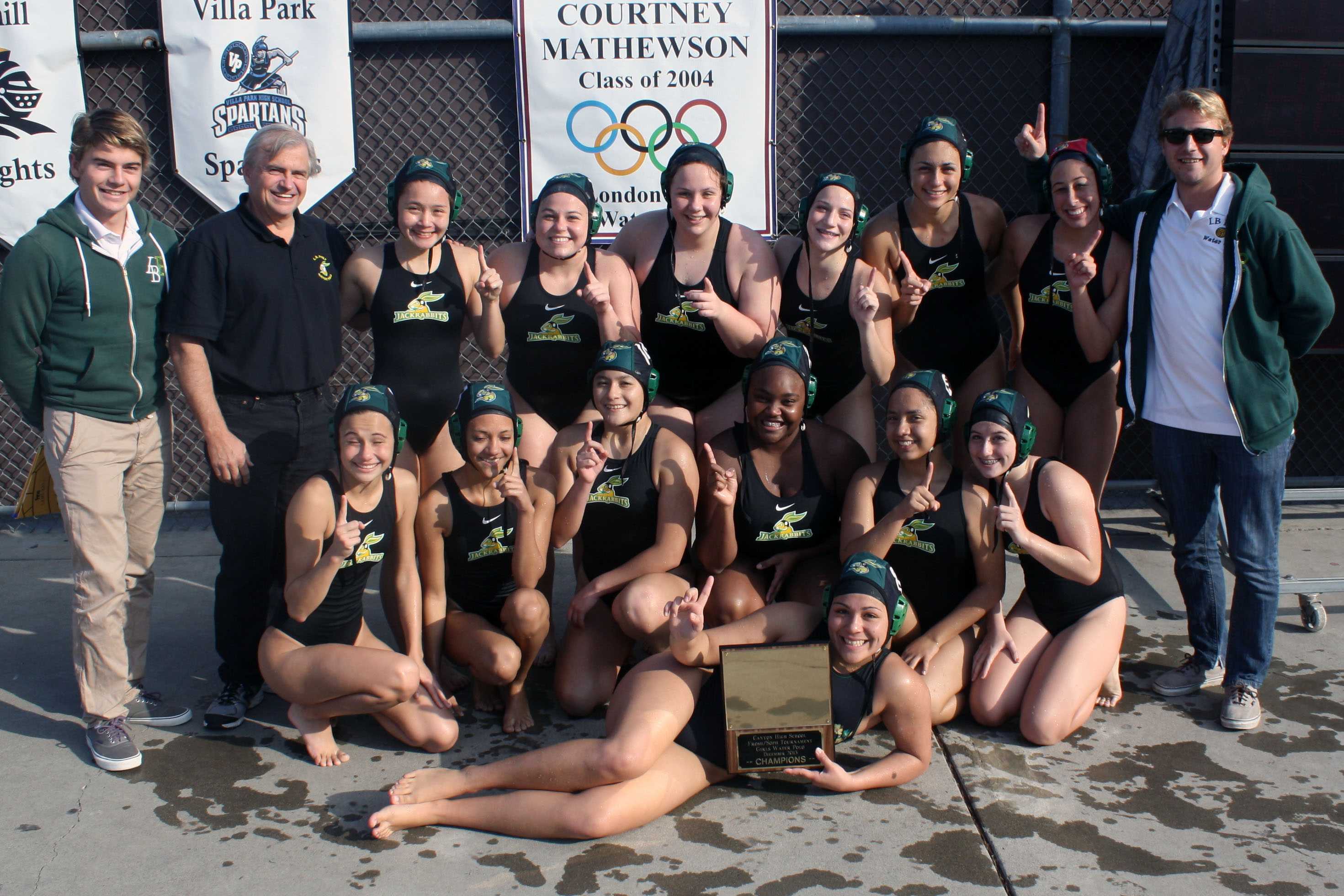 Girls H2O Polo Blasts Tournament Out of the Water