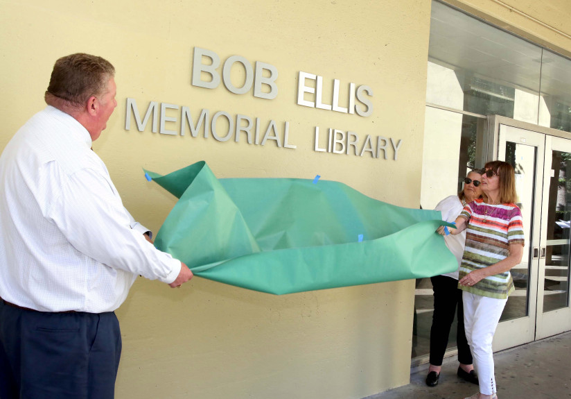 Library Renamed after former Principal