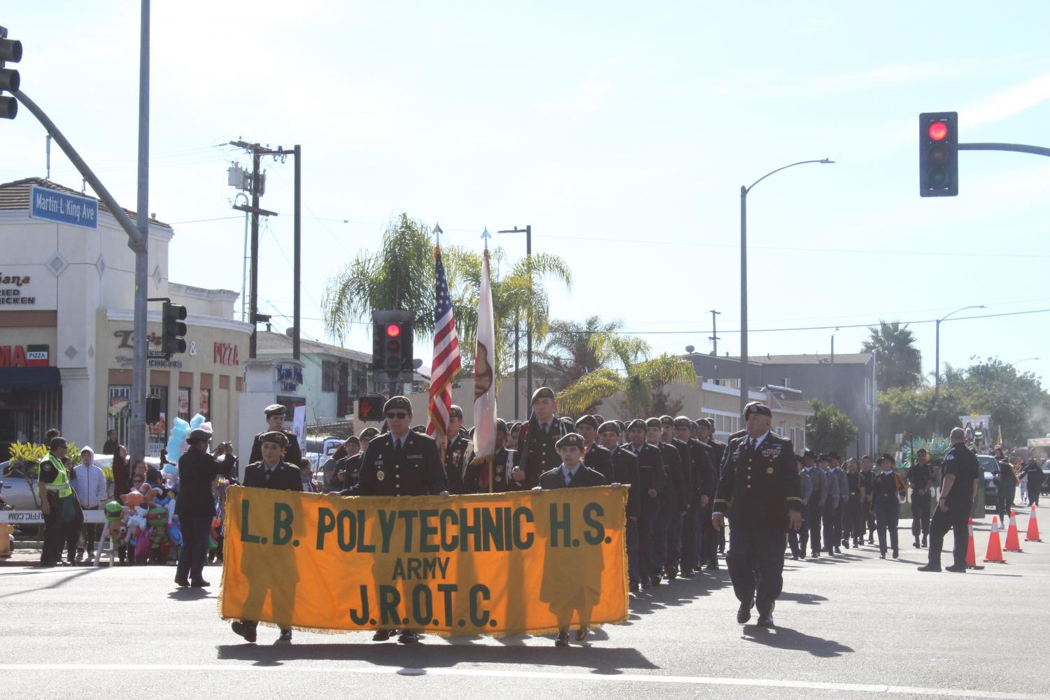 Poly at MLK Day Parade